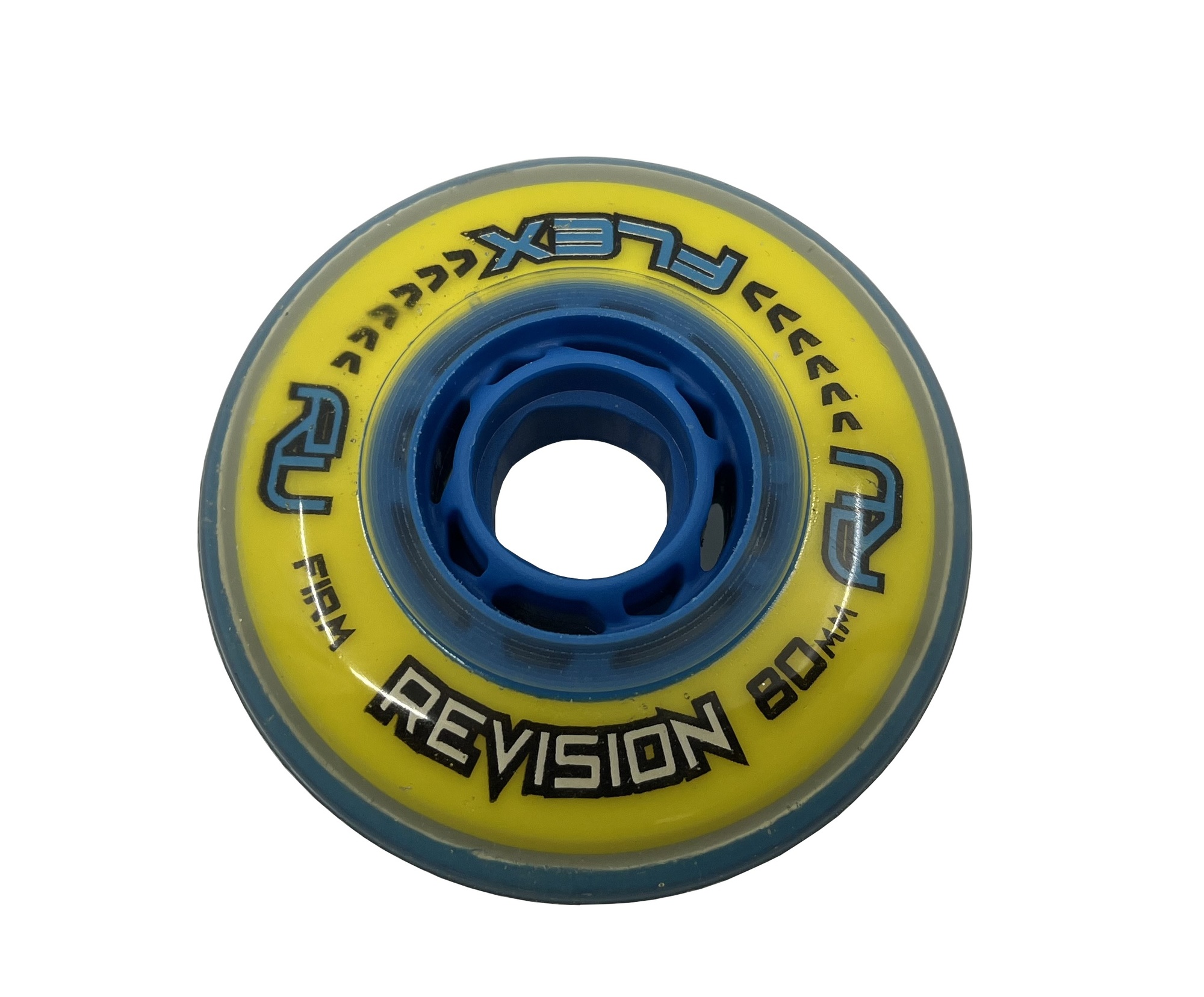 Revision Kolečka Revision Flex Firm Indoor Blue/Yellow (1ks)