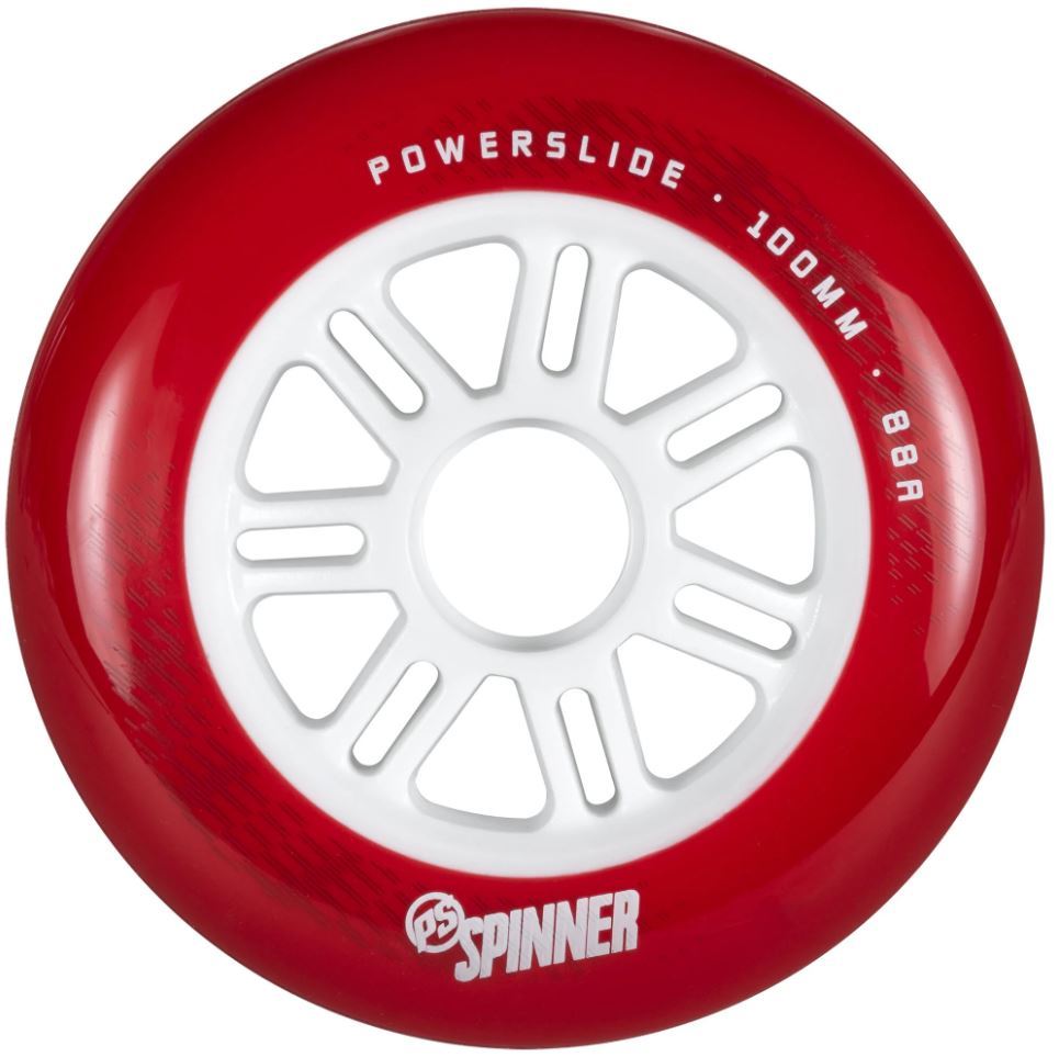 Powerslide Kolečka Powerslide Spinner Red (3ks)